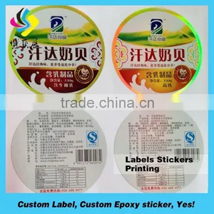 Oil Resistant Custom Cafe Food Luxury Sticker thumbnail-3