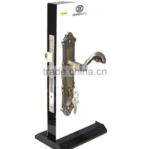 High Quality TRI-CIRCLE European Style Door Lock Types,European Door Handle Lock,door Lock Type thumbnail-4