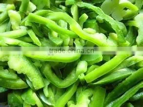 Hot Sale Bulk Frozen Green Pepper Slice Price Low Price IQF Green Pepper thumbnail-2
