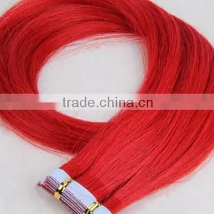 Wholesale Price 6A Grade Top Quality Brazilian Virgin Hair Double Drawn Colorful Tape Hair Extensions thumbnail-4