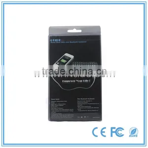 Compatible Smartphone PC Mini Wireless Bluetooth Keyboard and Power Bank in Top Sell Cheap Price thumbnail-5