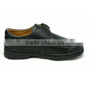China Wholesale Supplier Boys Kids Black Uniform School Shoes With Buckle thumbnail-3