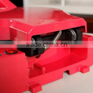 2016 Hot Selling Electric Non Stick Coating Round Pizza Oven Grill Maker With 180 Open thumbnail-4