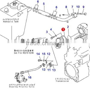 Superior Quality WA180-3 Pump 705-51-20180 705-51-20181 thumbnail-1