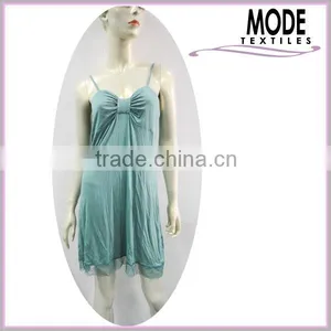 Sexy Bow Lace Decorated Night Dress thumbnail-1