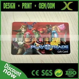 Free Design~~~!!! Best PVC Material CR80 PVC Gift Card/ Elegant Printed Business Card thumbnail-6