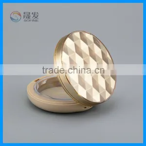Fashion Cosmetic Compact Powder Case With Mirror thumbnail-4