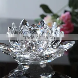 Clear Crystal Flower, Crystal Gifts, Crystal Decoration thumbnail-1