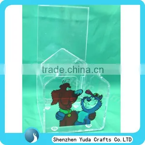 Fashionable Design Acrylic House Shaped Donation Box Hot Sale thumbnail-1