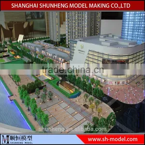 Exhibition Miniature Building Scale Model,commercial Center Architectural Scale Model Making thumbnail-1