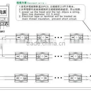 2.1W 12V Edge Lit High Power Single Chip Led Module for Sign Illuminated thumbnail-4