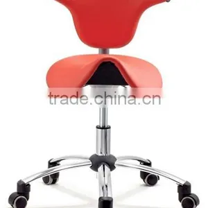 European Design Sensual Salon Stool /fashionable Salon Stool/ Classic Salon Saddle Stool With Beautiful Design Backrest thumbnail-4