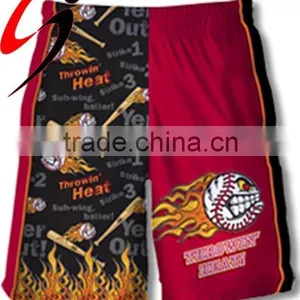 Men Antimicrobial Sports Sublimation Shorts thumbnail-1