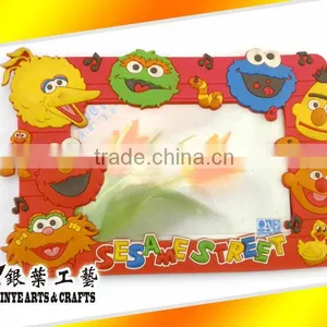 Cartoon Custom Rubber Soft Pvc Magnet Photo Frames thumbnail-1