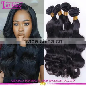 8A Grade 100% Brazilian Virgin Human Hair Unprocessed Hair With Body Wave 8 Inhces to 30 thumbnail-1