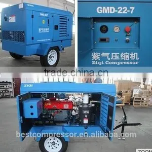 Factory Direct Sales Portable Series Diesel Engine Screw Air Compressor thumbnail-1