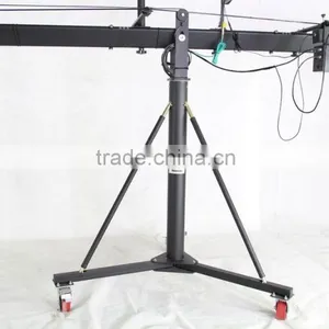 Factory Supply Professional LMS 12m Triangle Jimmy Jib Crane for 15kg Video Camera thumbnail-2