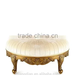 Moroccan Ottoman Carved Furniture Cube Pouf Bedroom Furniture thumbnail-1