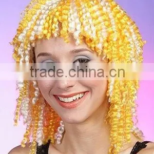 Cheap Crazy Party Wigs, Festival Wig, Synthetic Cosplay Wigs thumbnail-1