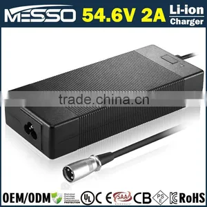 54.6V 2A Lithium Battery Charger 13s 48V Li-ion Battery Charger 54.6V Lipo Charger thumbnail-1