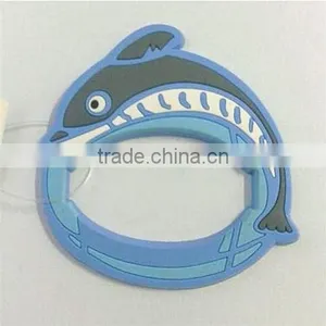 Customized Animal Shaped Rubber Keychain thumbnail-4