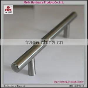 Brush Stainless Steel Cabinet Furniture Handle D3040 thumbnail-4