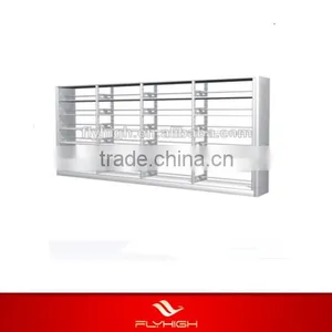 Metal Double Side Book Shelf Used Library/commercial Shelving thumbnail-2