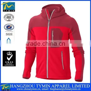 Plus Size Men Waterproof Softshell Jacket With Thumb Hole thumbnail-1