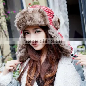 Wholesale Russia Winter Hat Fox Fur Cap thumbnail-1