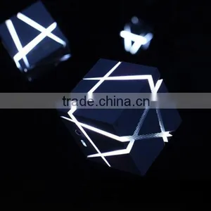 Cube Bluetooth Speaker Subwoofer Card Colorful LED Lamp Creative Wireless Bluetooth Portable Speaker thumbnail-2