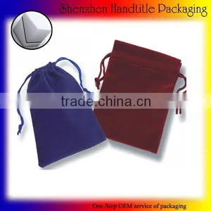 Velvet Bag Velvet Wine Bag Velvet Cosmetic Bag thumbnail-2