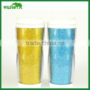 Double Wall Paper Insert Plastic Travel Mug thumbnail-1