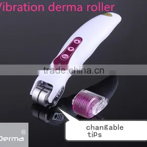 GTO 2014new Hotsales Led Vibration 540needles Micro Needle Derma Roller thumbnail-1