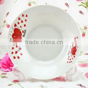 2015 Fancy Design Soup Plate for Mother Day , Love Soup Plate for China thumbnail-3