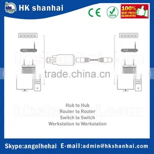 High Speed Network Male to Female Ethernet Rj45 Connector Low Price Cat 5e Cat 6 Ethernet Crossover Adapter Extension Cable thumbnail-6