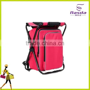 Extra Large Folding Insulated Cool Carry Cooler Bag With Stand thumbnail-1