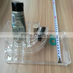 Wholesale Innovative Household Store Jewelry Cosmetic Beautful Clear Acrylic Cosmetic Makeup Organizer thumbnail-3