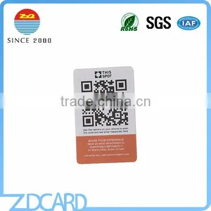 Access Control Paper Iso14443a Ntag203 qr Code Rfid Tag thumbnail-1