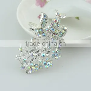 Wholesale Metal Alloy Rhinestone Wedding Napkin Rings thumbnail-5