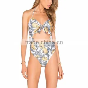 2017 Best Quality One Piece Summer Beach Swimwear thumbnail-1