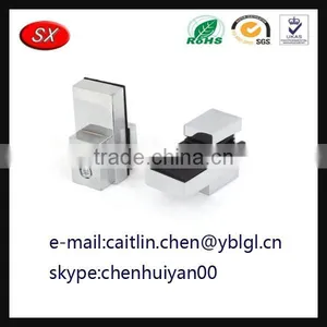 90 Degree Square Shape Stainless Steel Window Glass Bracket Clamp Clips thumbnail-2
