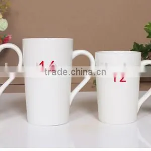 New Promotional Fashion Figure Number Ceramic Mugs thumbnail-1