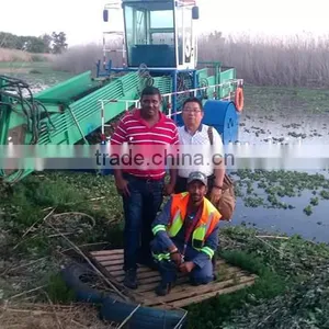 Beneficiation Weed Harvester Ship/Water Hyacinth Harvester/Weed Cutting Machine thumbnail-1