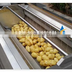 Industrial Stainless Steel Potato Washing Machine, Potato Peeling Machine thumbnail-6