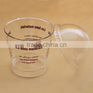 500ml Disposable Plastic Round Lid Milk Tea Cups With Customer Logo thumbnail-2