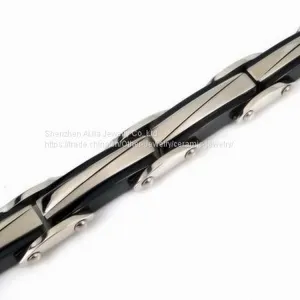 Gold Plate Titanium Steel Jewelry Bracelets Customized Design thumbnail-2