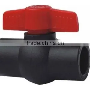 Black High Quality PVC Union Ball Valve thumbnail-3