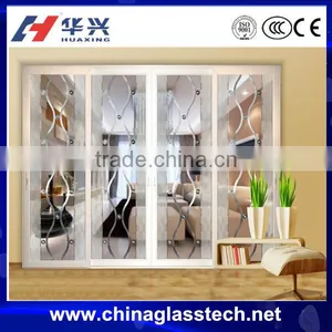 Toughened Aluminum Glass Panel Garage Door thumbnail-1