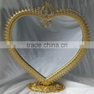 Decorative Gold Metal Frame Mirror for Islam Muslin thumbnail-1