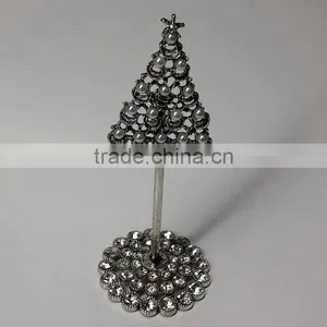 Metal Christmas Tree Design Event Card Holder thumbnail-1